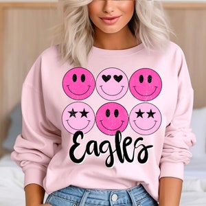 Pink School Mascot, Pink game day png, pink mascot shirt design, 300 dpi for dtf and sublimation