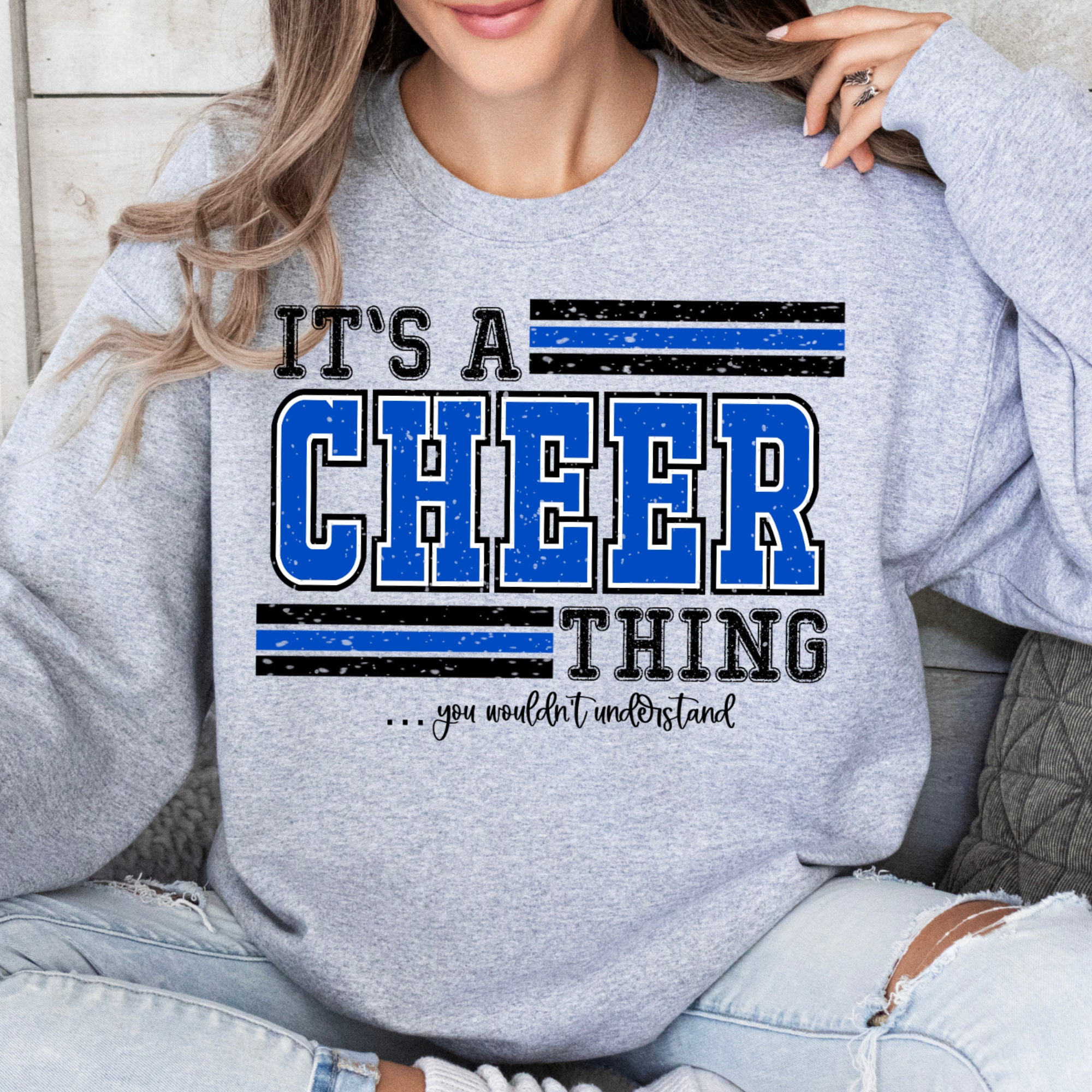 Blue and Black Cheer Png, It’s a Cheer Thing Mascot, Varsity Cheer ...