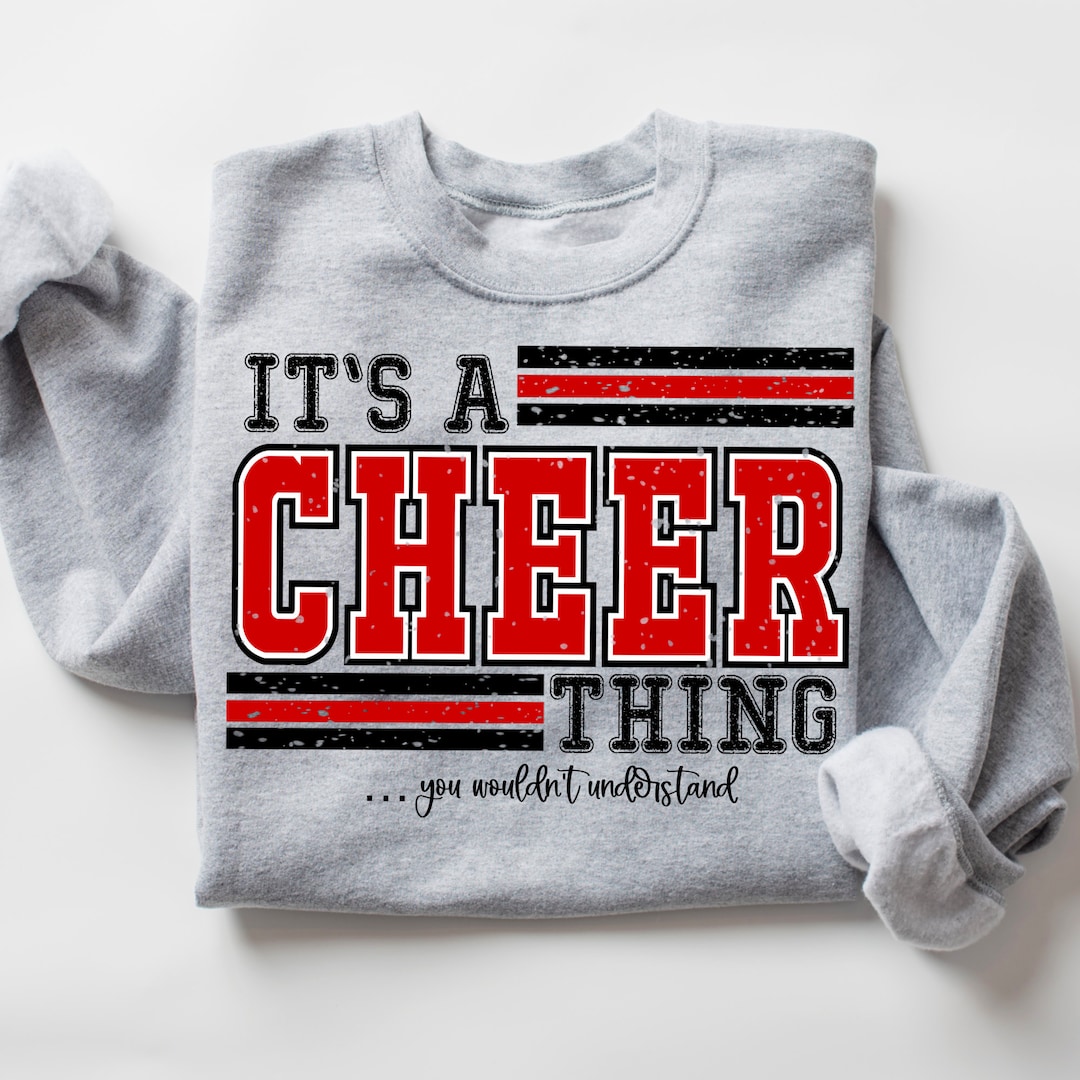 Red & Black Cheer Shirt