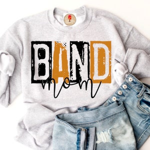 Band mom printable file for shirts, band mom png, band design for shirts, 300 dpi for dtf and sublimation