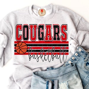 Basketball png, basketball mascot, Basketball school spirit png, basketball season png shirt design