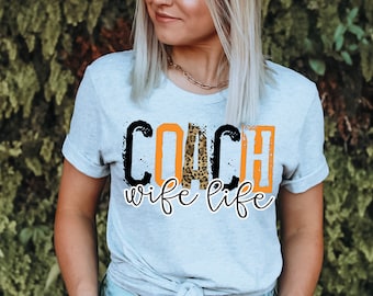 Coach Wife Life PNG, Sublimation Design (300 DPI)
