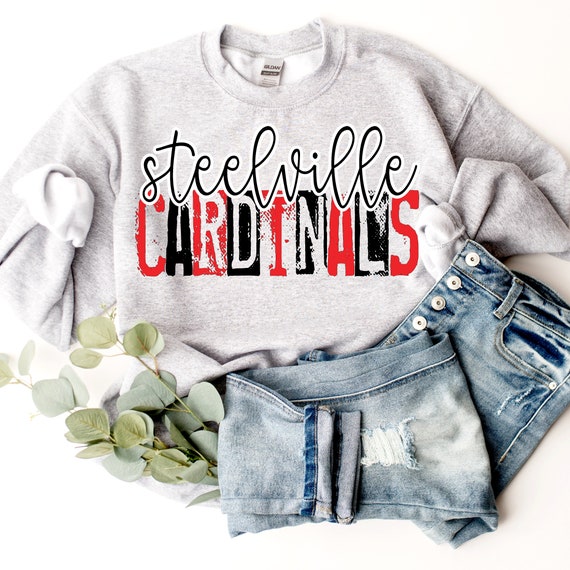 Steelville Cardinals Custom Digital Download/ Red & Black Etsy