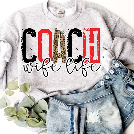 Basketball Coach Wife Life PNG, Sublimation Design (300 DPI)