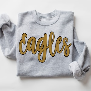 Gold Eagles High School Mascot, Eagles Mascot 300 dpi PNG Eagles School Mascot digital design shirt design