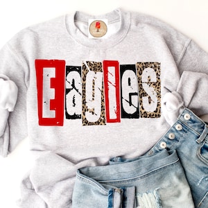 Eagles Mascot png, Eagles high school mascot png, 300 dpi Eagles mascot shirt design