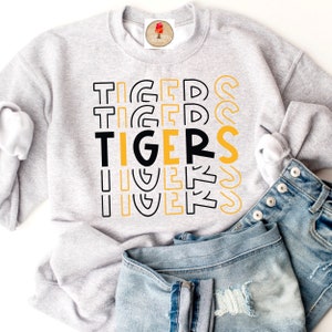 Tigers High School Mascot, Sublimation Shirt Design (PNG)