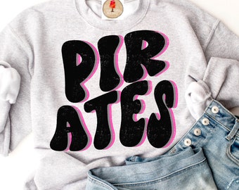 Pirates high school mascot png, Pirate mascot, Basketball school spirit png, Pirates png shirt design