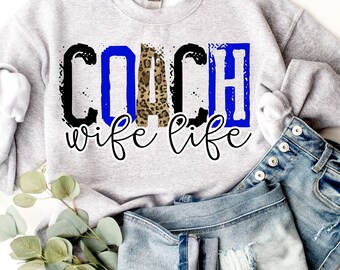 Basketball Coach Wife Life PNG, Sublimation Design (300 DPI)