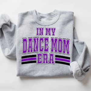 Dance Mom purple and black, dance team, dance png printable design for shirt making, dance mom png, dance design, 300 dpi png for tshirts