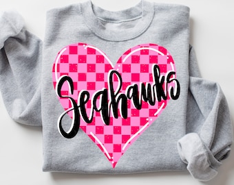 Hawks Valentine Mascot shirt design, Valentines day png, Valentine digital design for dtf or sublimation, Valentine’s Day png