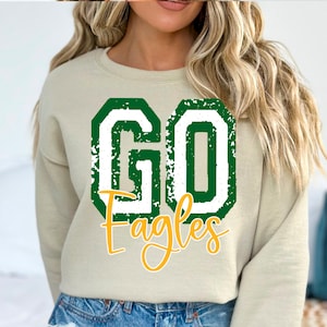 Eagles High School Mascot, Eagles Mascot 300 dpi, School Mascot digital design shirt design