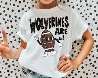 Wolverines High School Mascot, Wolverines Mascot 300 dpi, School Mascot digital design shirt design