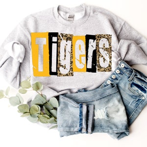 Tigers High School Mascot, Tigers Mascot 300 dpi, School Mascot digital design shirt design