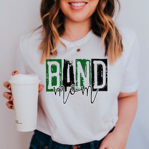Band mom printable file for shirts, band mom png, band design for shirts, 300 dpi for dtf and sublimation