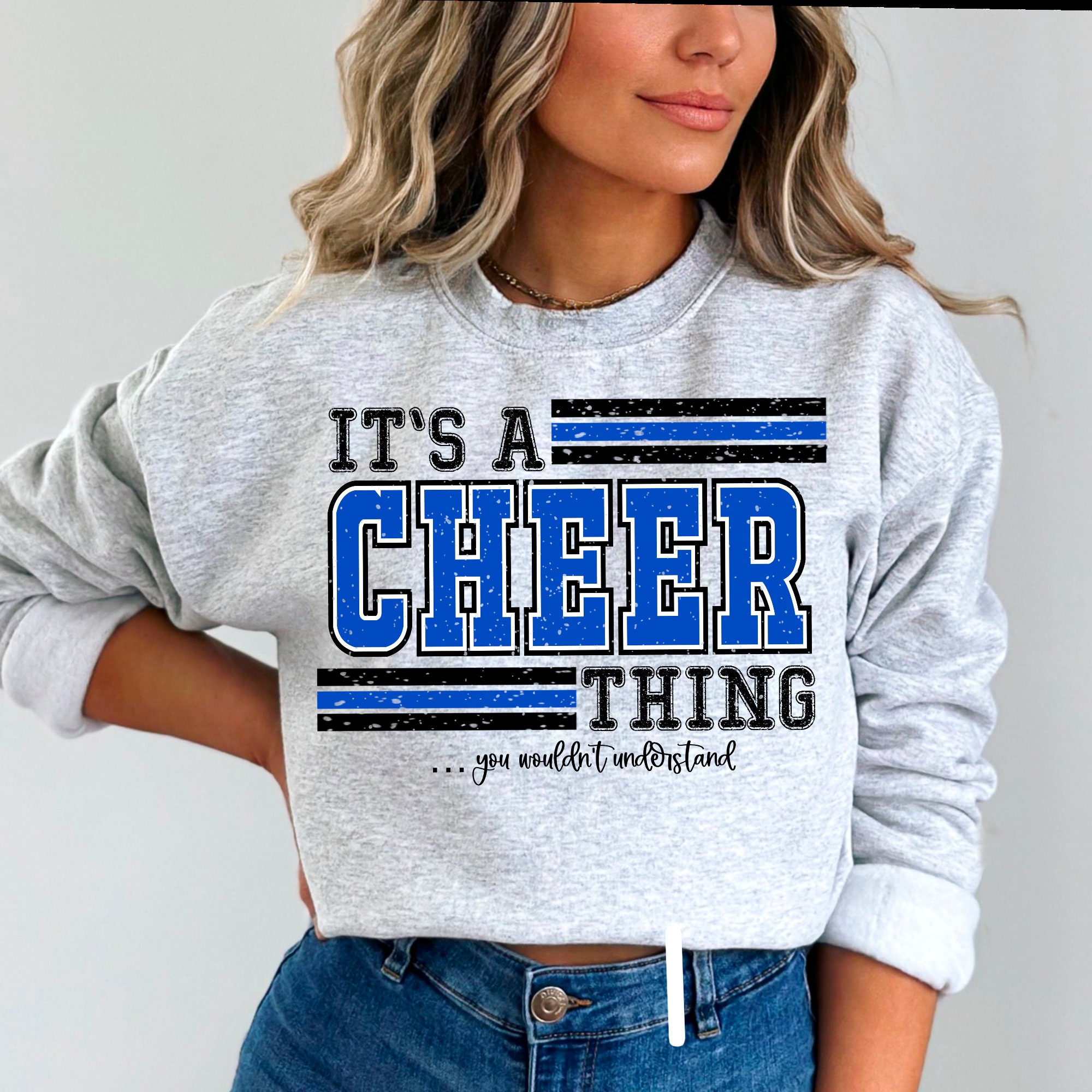 Blue and Black Cheer Png, It’s a Cheer Thing Mascot, Varsity Cheer ...