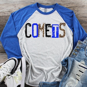 Comets High School Mascot, Comets Mascot 300 dpi, School Mascot digital design shirt design