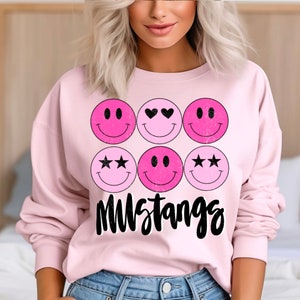 Pink School Mascot, Pink game day png, pink mascot shirt design, 300 dpi for dtf and sublimation