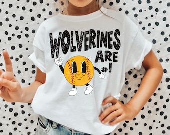 Wolverines High School Mascot, Wolverines Mascot 300 dpi, School Mascot digital design shirt design