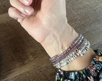 Bracciale Chanel In Cristallo Blu E Pelle Scamosciata Nera Svezia Ref - Foto 9