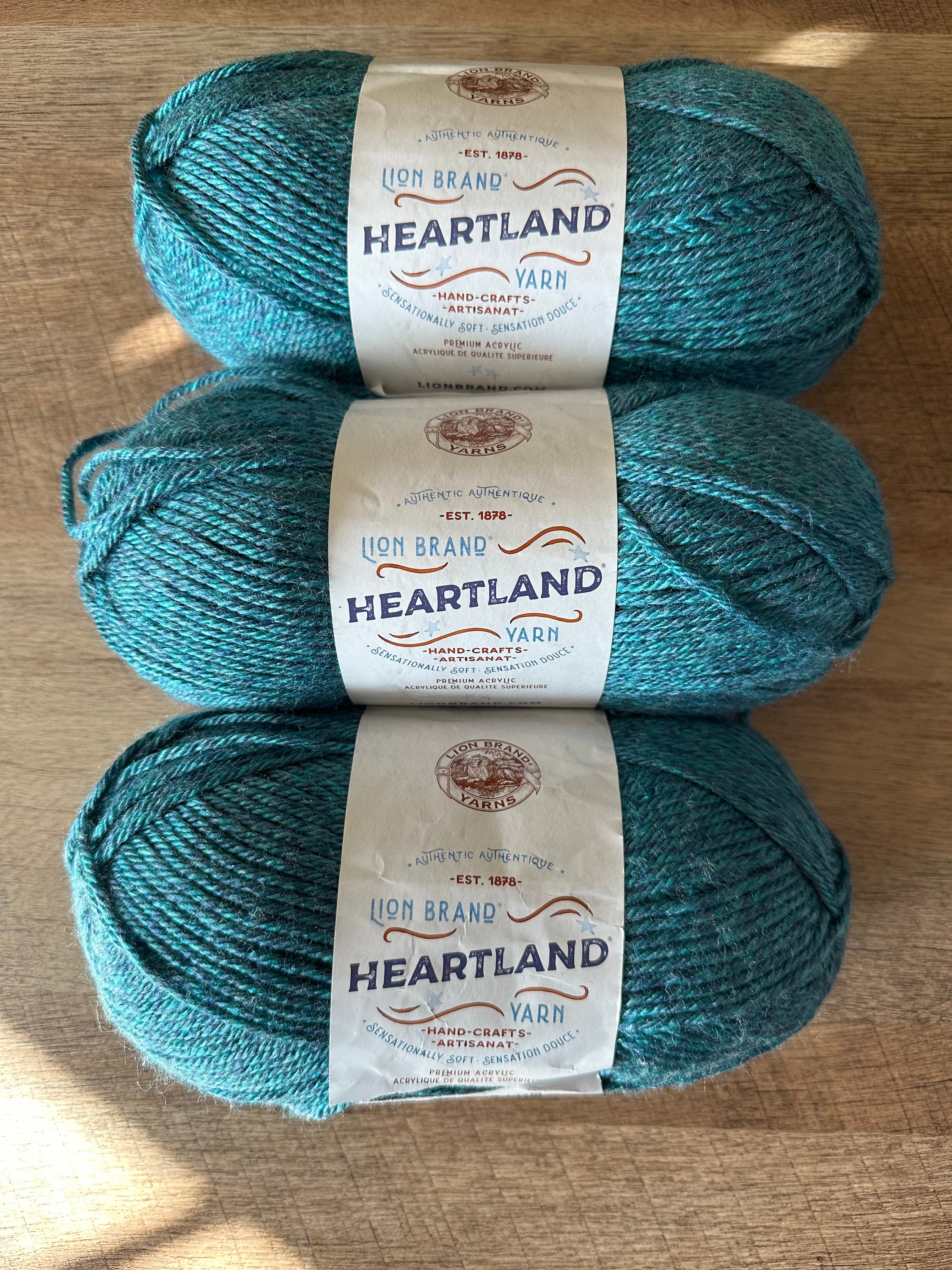 Lion Heartland Yarn, Glacier Bay