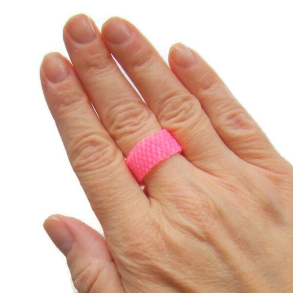 Seed Bead Ring Etsy