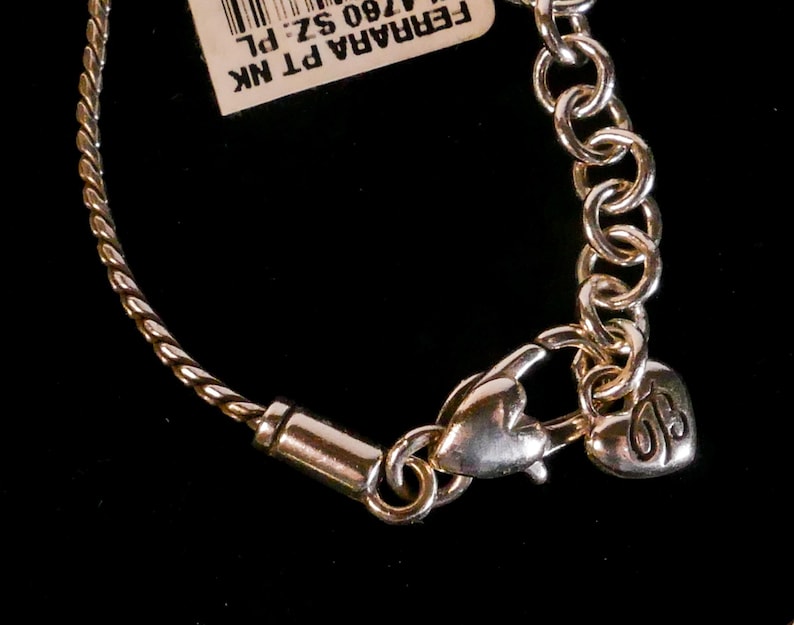 Brighton Ferrara Petite Necklace Silver Tone Cathedral Window Medallion Pendant image 4