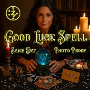 Alzura Rootbinder’s Good Luck Spell (with photo proof)