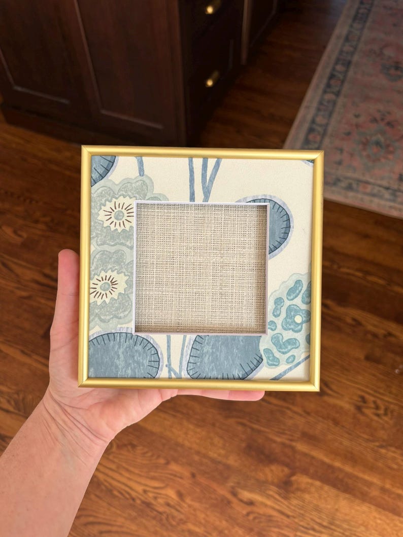 Birth Flower Line | 8x8" | Custom Mats image 16