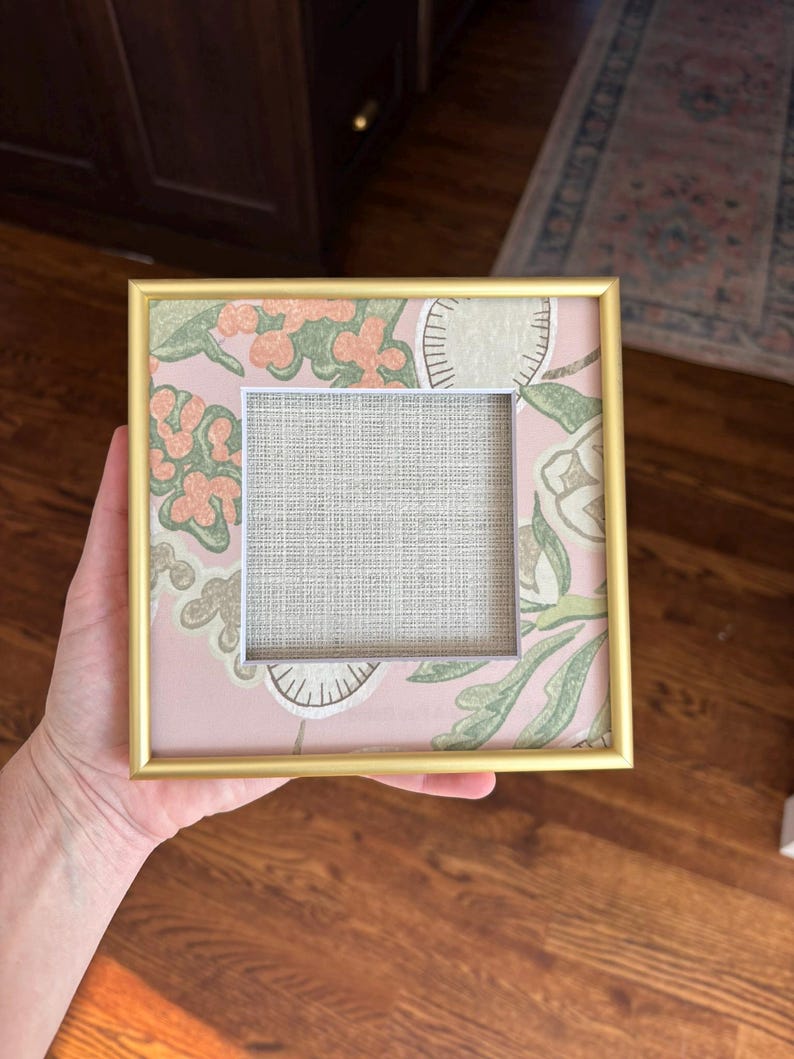 Birth Flower Line | 8x8" | Custom Mats image 15