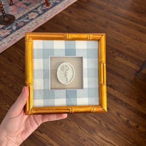 Birth Flower Line | 8x8" | Custom Mats image 6