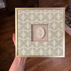 Birth Flower Line | 8x8" | Custom Mats image 20
