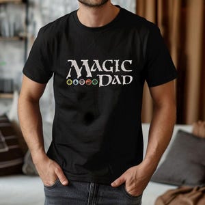 Embroidered MTG Magic Dad Sweatshirt: Gamer Gift