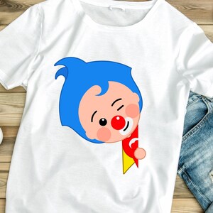 Plim Plim Clown Clipart Bundle, High-Resolution PNG (Digital Download) image 4