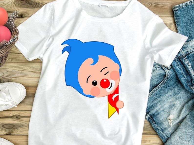 Plim Plim Clown Clipart Bundle, High-Resolution PNG (Digital Download) image 4