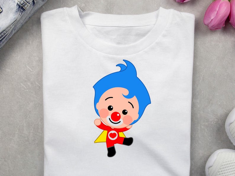 Plim Plim Clown Clipart Bundle, High-Resolution PNG (Digital Download) image 5