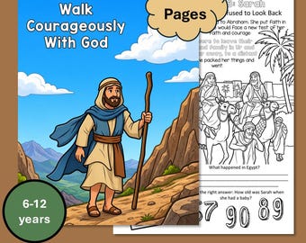 Walk Courageously With God - JW Kids Workbook