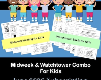 Abonnement voor midweek (OCLM) en Watchtower Meeting for Kids juni 2026