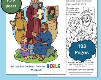 Lessons You Can Learn From the Bible Workbook - JW Kids Workbook