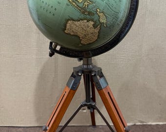 Vintage World Globe 24-Inch Floor Standing Antique Style Office & Library Decoration