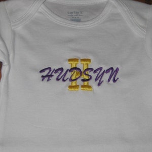 Baby Onsies personalized , extra options available