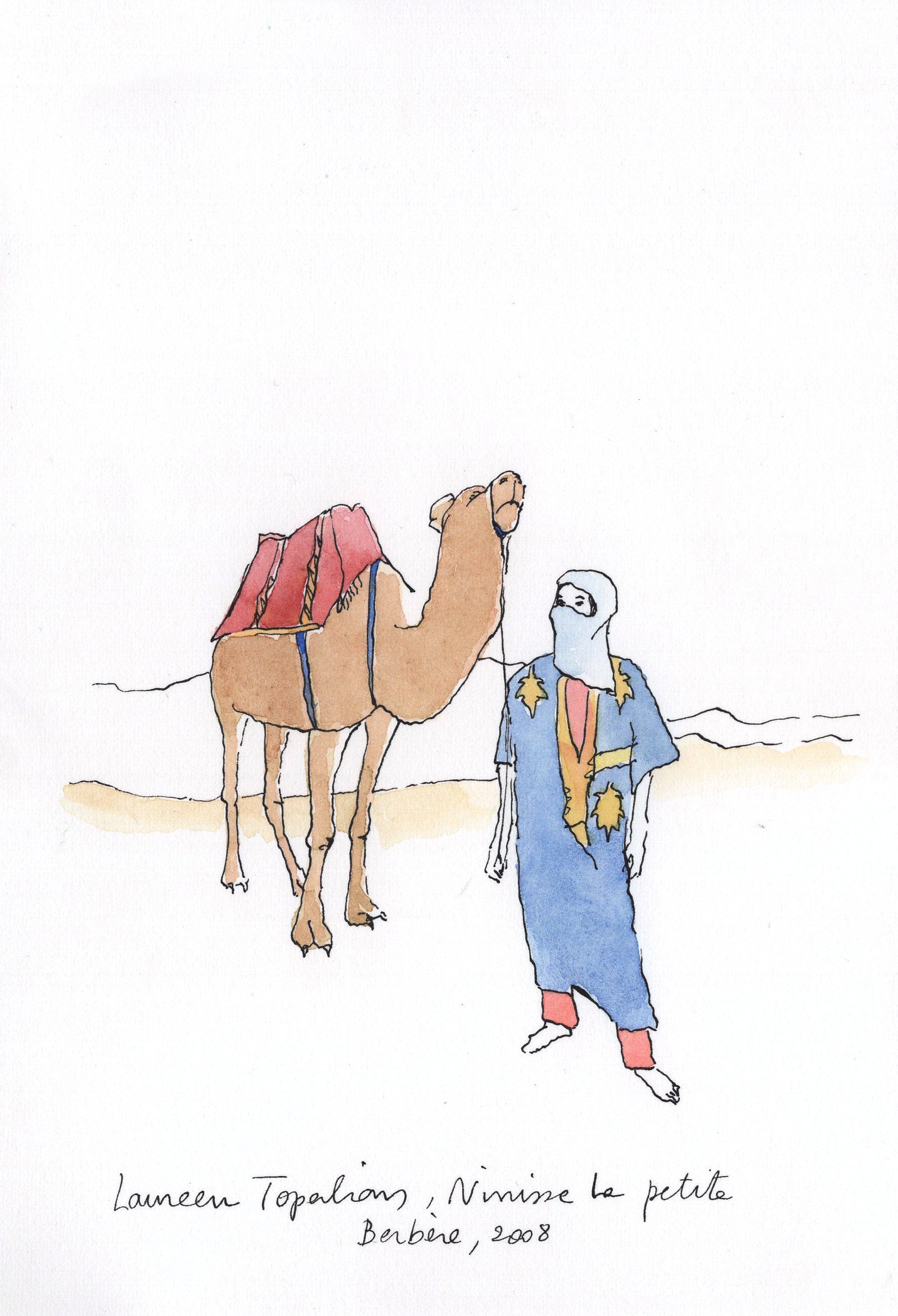 モロッコ 木彫 彫刻 Camel ラクダ