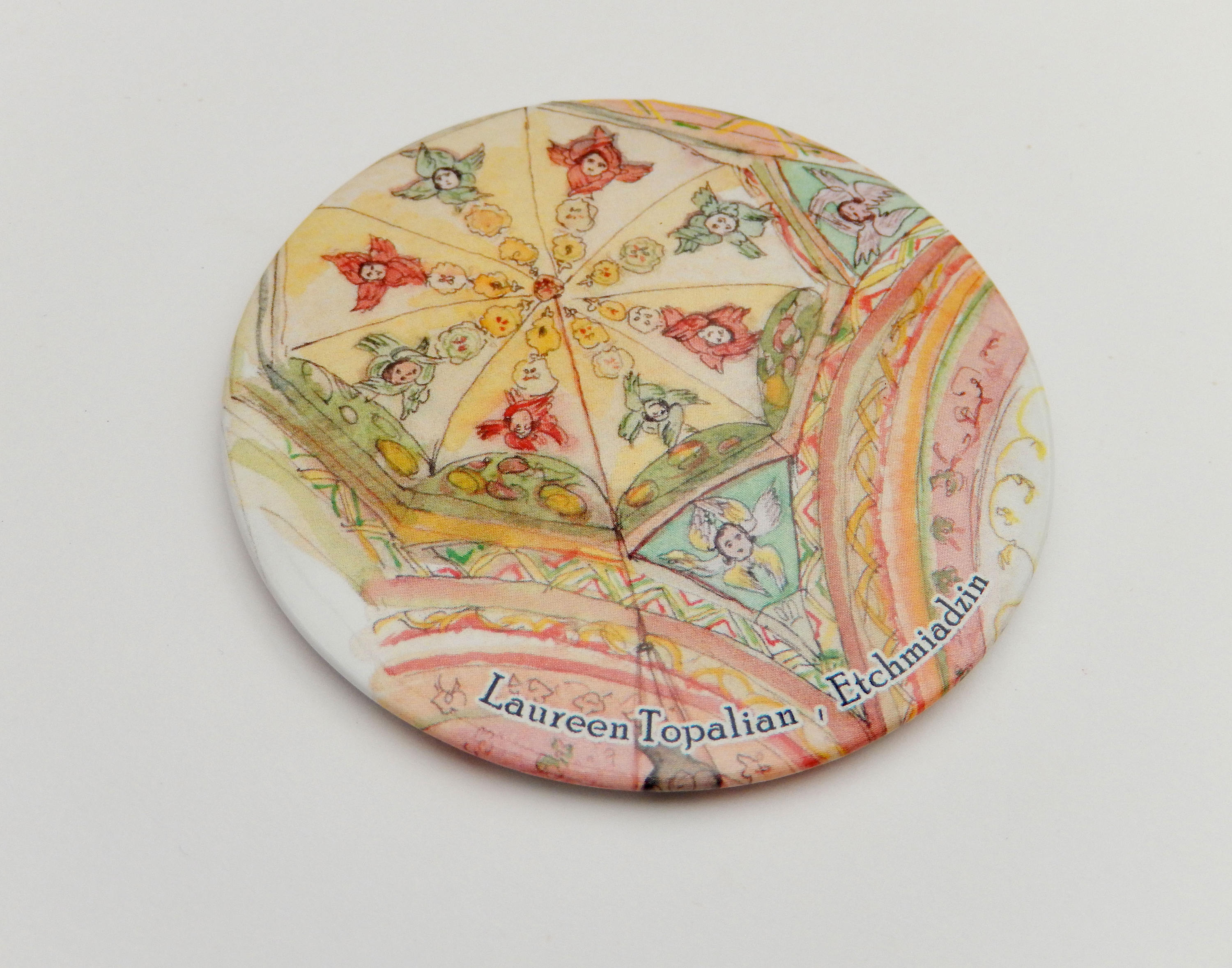 Armenische Kunst-armenische Malerei-Tasche Spiegel-armenische | Etsy