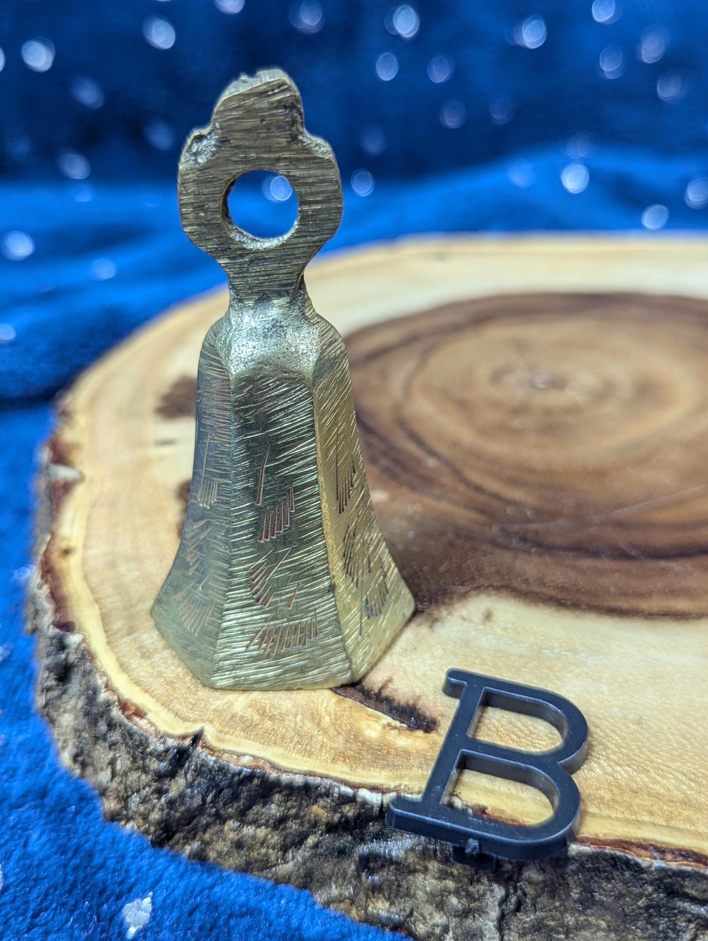 Vintage Miniature Brass Bells: Witchy Altar Decor - Choose Your 