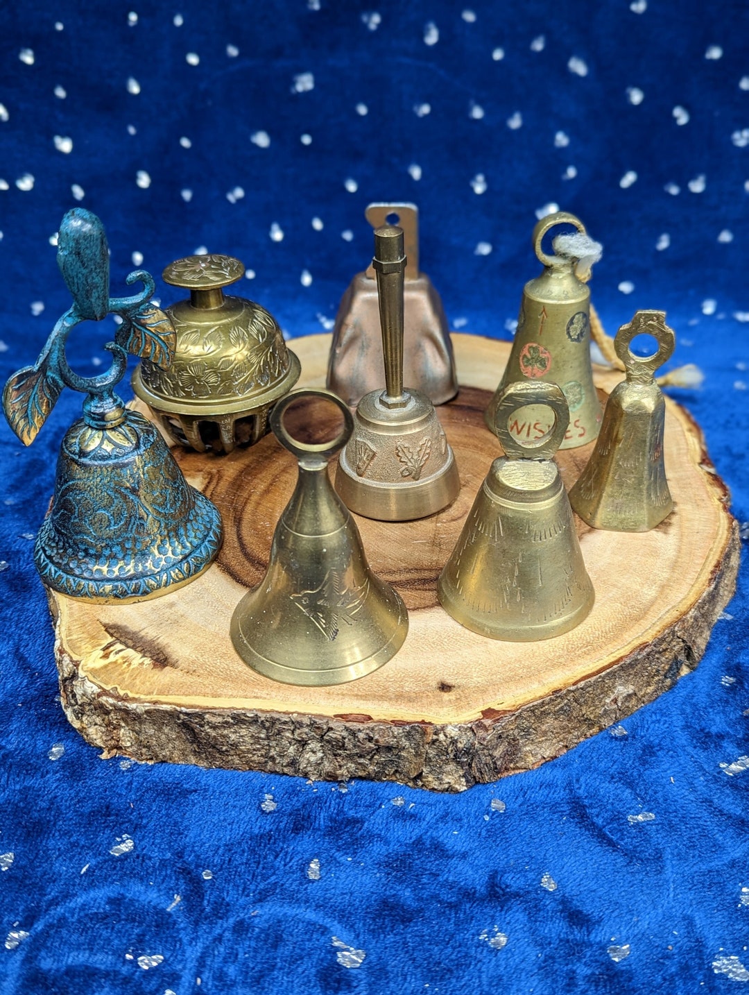 Vintage Brass Bells: Assorted Styles, Altar Decor - Etsy