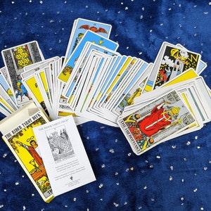 Rider Waite Tarot Deck - Like New Tarot Fortune Telling Oracle Magic Cards