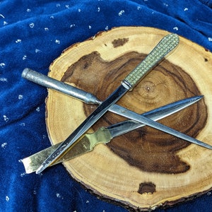 Vintage Athame - Unique Letter Opener Styles - Treasures - Witchy Tools - Altar Accessories - Ritual Ceremonial Accoutrements