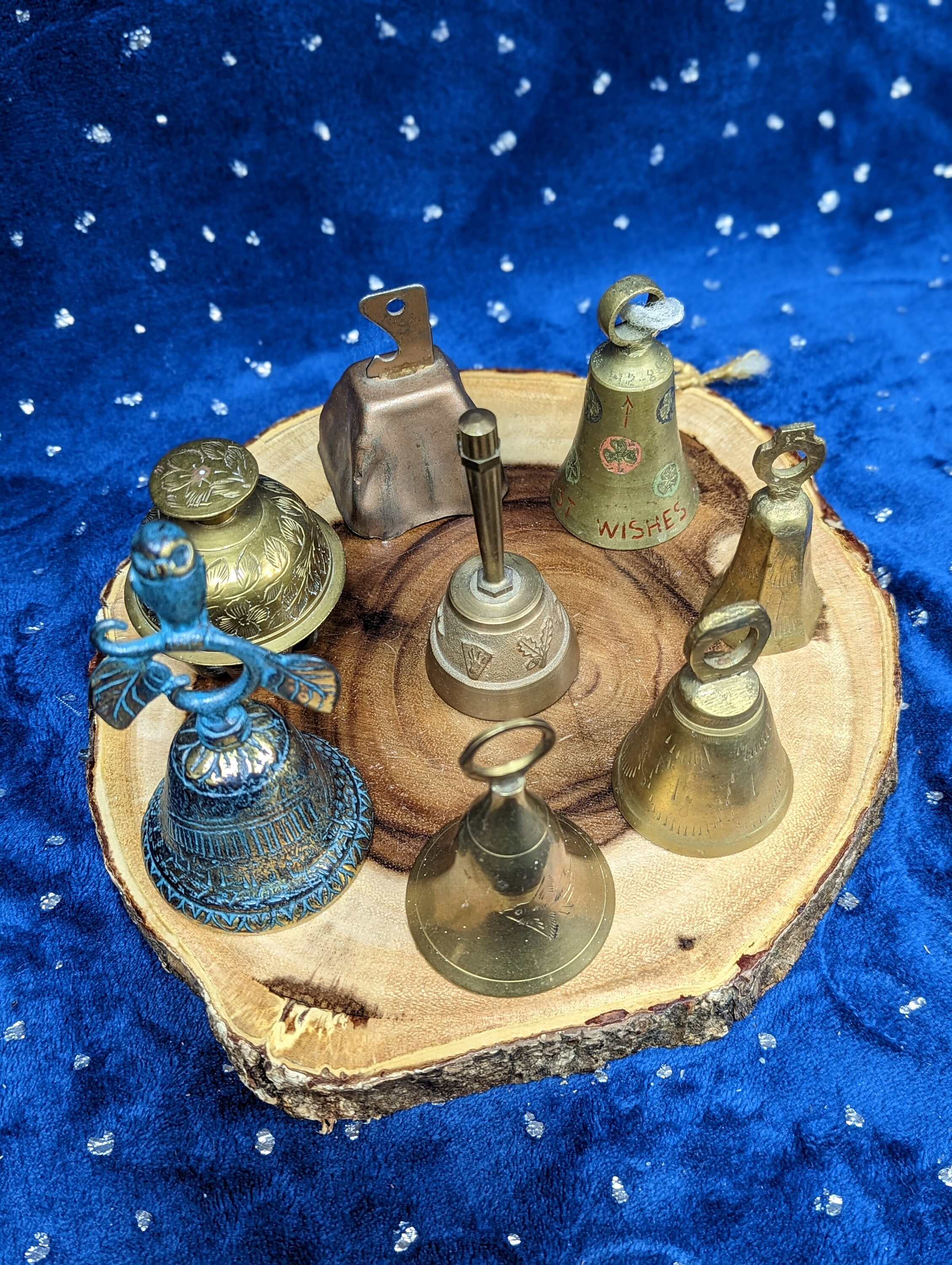 Vintage Brass Bells: Assorted Styles, Altar Decor - Etsy