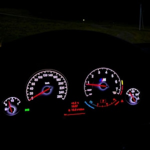 Bmw F30 F32 F34 F36 KM/H Instrument cluster