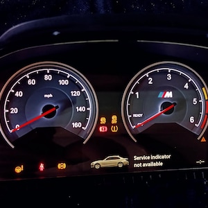 Bmw F30 F32 F34 F36 MPH Instrument cluster